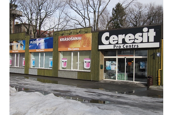 Būvniecības ķimikāliju veikals Rīgā