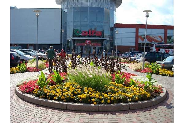 Labiekārtošana, apzaļumošana