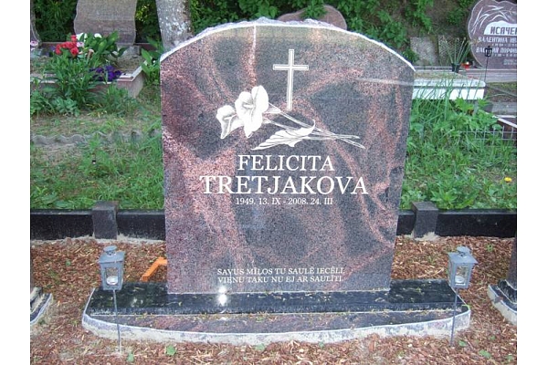 Akmens apstrāde, kapu pieminekļi, kapakmeņi