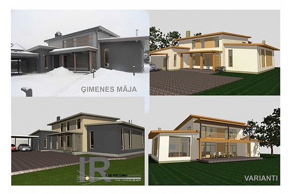 Ģimeņu māju projektēšana