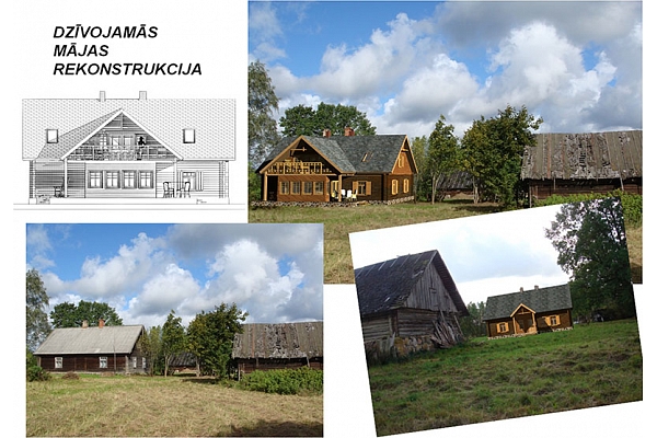 Dzīvojamo māju rekonstrukcija