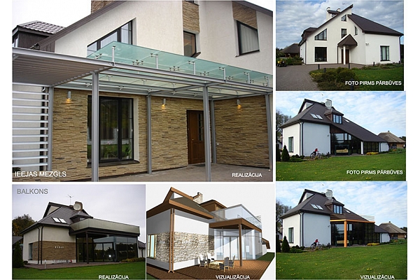 Pārbūves un renovācijas