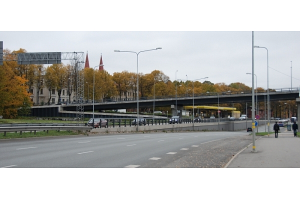 Krišjāņa Valdemāra ielas un Daugavgrīvas ielas krustojuma satiksmes mezgls, ielu projektēšana, satiksmes mezglu projektēšana