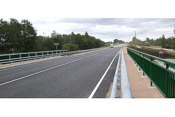 Tilts pār Cieceri uz autoceļa A9, tiltu un autoceļu projektēšana
