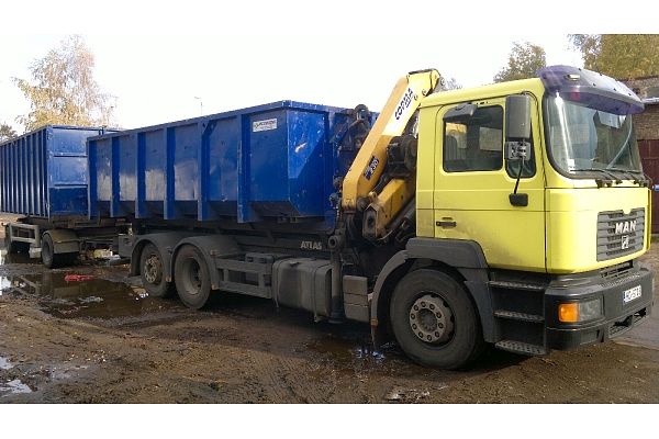 Metāllūžņu transportēšana