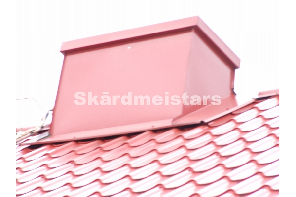 Oderītu dūmvadu izgatavošana, montāža