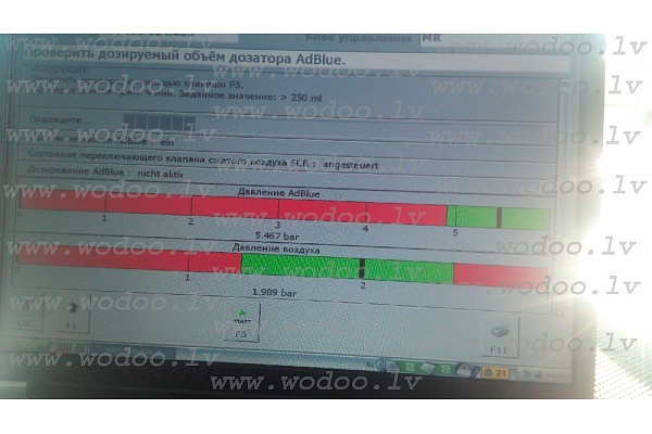 Wodoo AdBlue diagnostika remontsatslēgšana off Rīga Lithuania Eesti