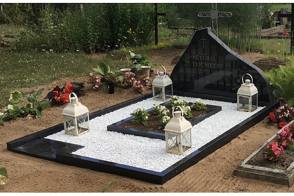 Kapakmeņi, kapu pieminekļi, Rīga