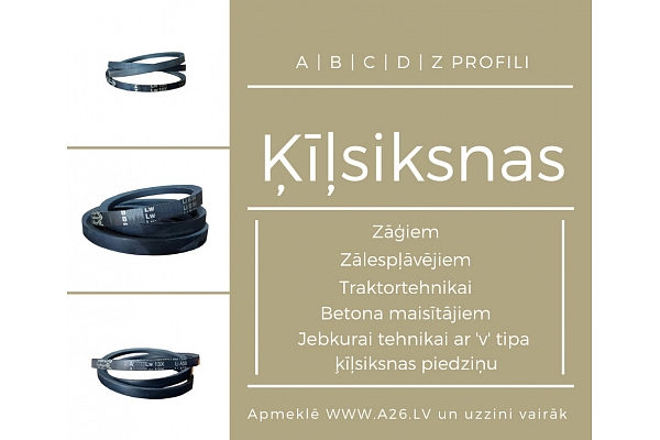 Ķīļsiksnas
