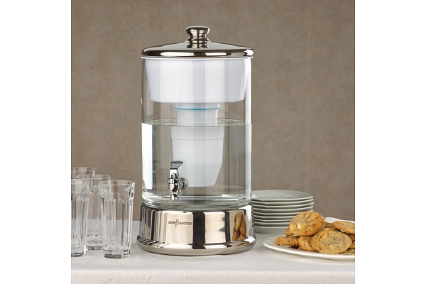 ZeroWater premium stikla ūdens filtrēšanas sistēma ar krānu