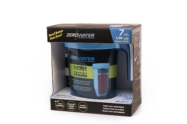 ZeroWater 7 Cup filtrēšanas krūze (1.66 L)