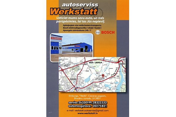 Autoserviss Werkstatt