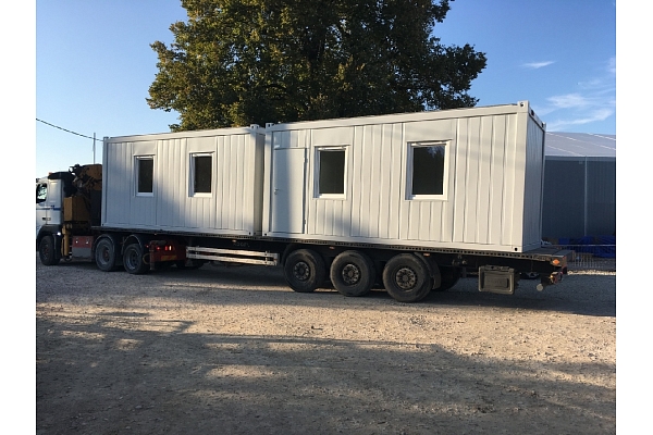 6x5 metru ofisa kompleks Hes