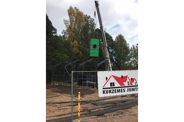 Būvdarbi Kurzemē