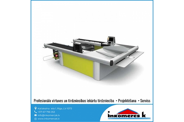 Kases galdi REFRA KSUP tirdzniecības tehnika veikaliem Inkomercs K
