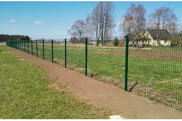 Paneļu žogs 3d žogiem