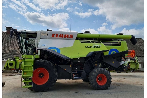 Claas Lexion 760 noma kombains riteņu pārdošana serviss