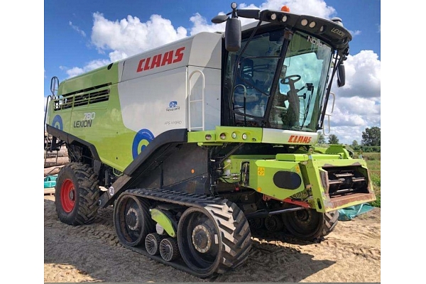 Claas Lexion 780TT noma kombains ķēžu pārdošana serviss