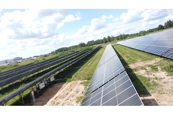 Saules parka izbūve