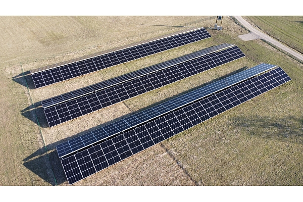 Saules parka izbūve