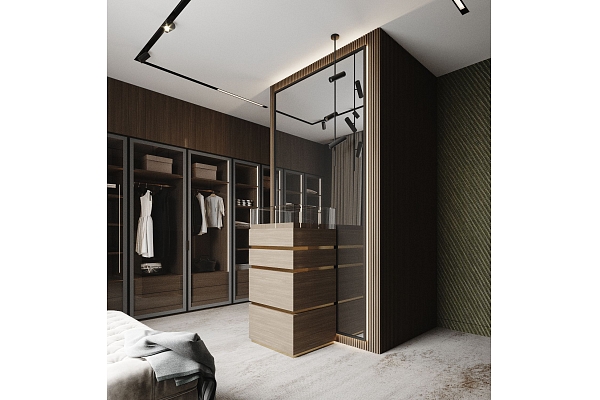 garderobes telpas interjera dizains