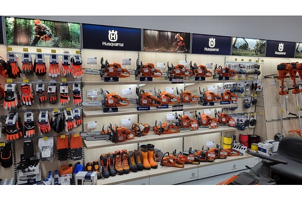Husqvarna dārza tehnikass veikals