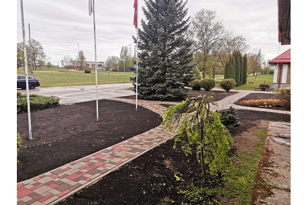 parku labiekārtošana