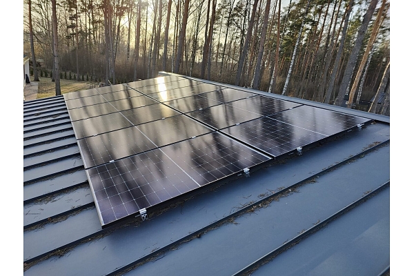 Saules elektrostaciju uzstādīšana