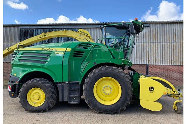 John Deere SPFH 8400i zāles smalcinātāja noma tirdzniecība remonts