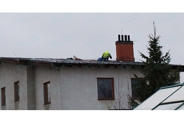 Jumta remonts ziemā