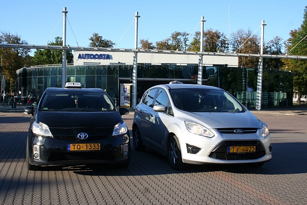 Kurjerpasta un preču piegādes ar Ventspils Taxi