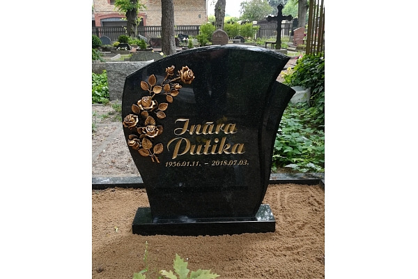 A A darbnīca, akmens apstrāde, kapu pieminekļi