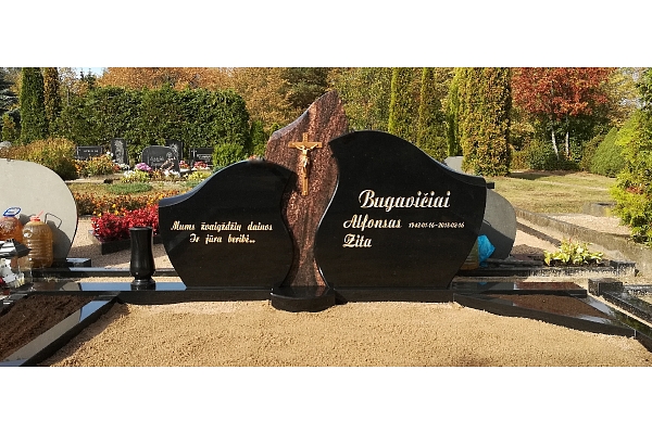 A A darbnīca, akmens apstrāde, kapu pieminekļi