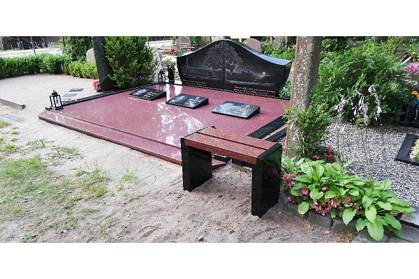 A A darbnīca, akmens apstrāde, kapu pieminekļi