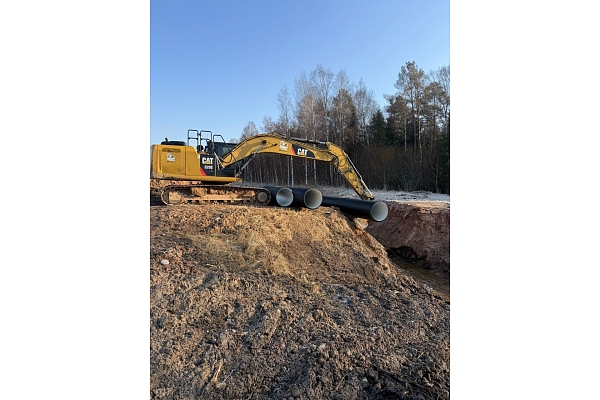 Tranšeju rakšana