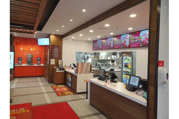 Burger King Imanta, būvniecība