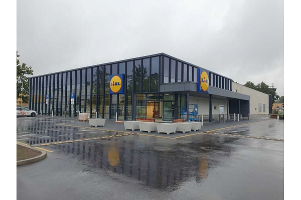 LIDL Remtes ielā būvniecība