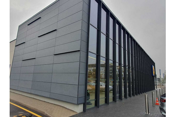 LIDL Remtes ielā būvniecība