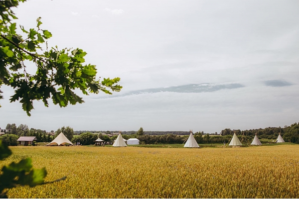 Nomadic Tipi village