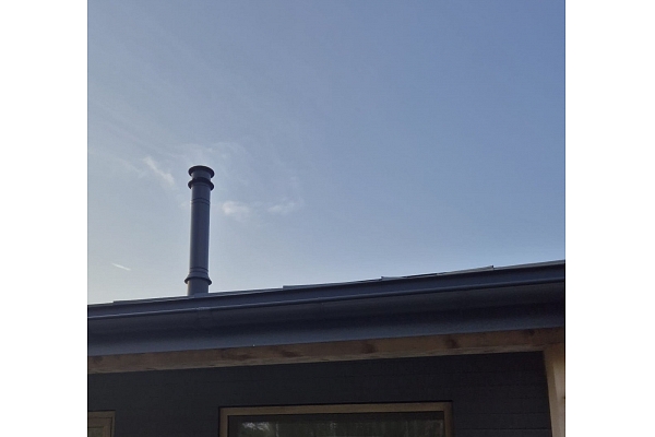 Dūmvadu montāža privātmājai