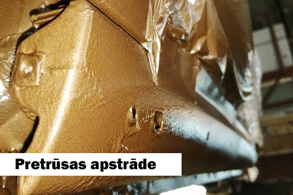 Pretrūsas apstrāde