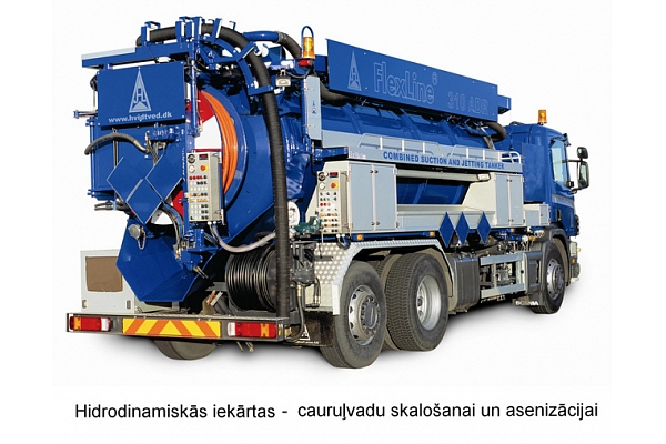 Cauruļvadu skalošana un asenizācija