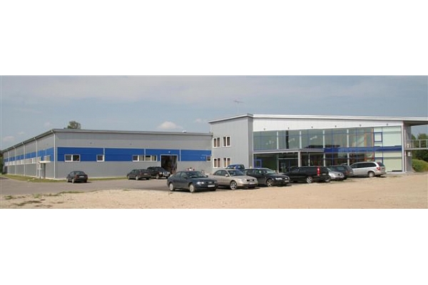 SIA "Jelgavas Tipogrāfija" ražošanas korpusa un biroja telpu būvniecība Jelgavā.