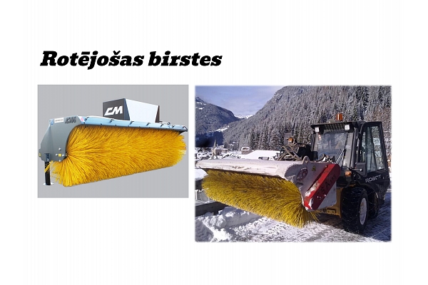 Rotējošās birstes