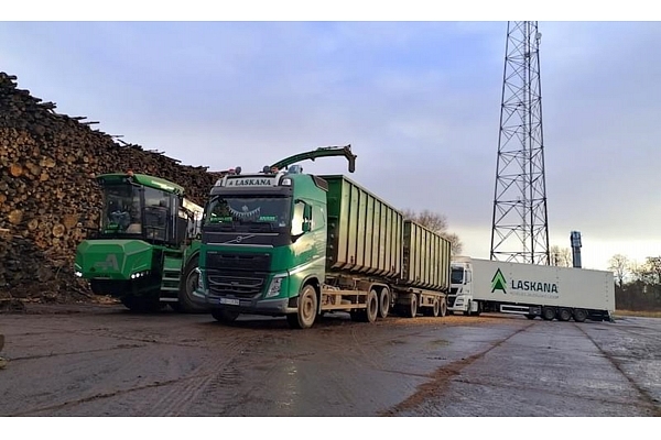 šķeldas pārvadājumi