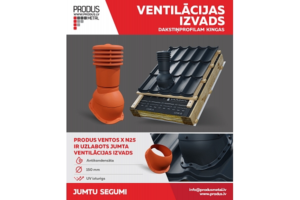 Ventilācijas izvadi