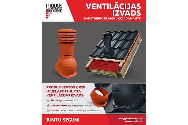 Ventilācijas izvadi