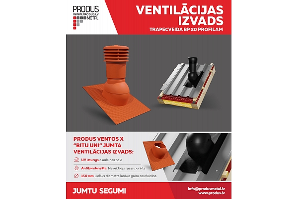 Ventilācijas izvadi