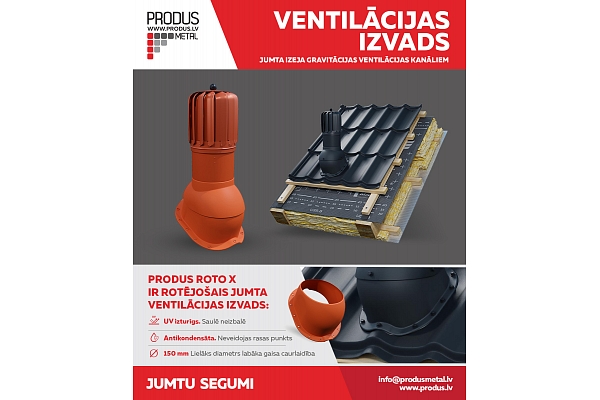 Ventilācijas izvadi