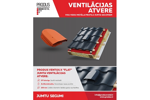 Ventilācijas izvadi